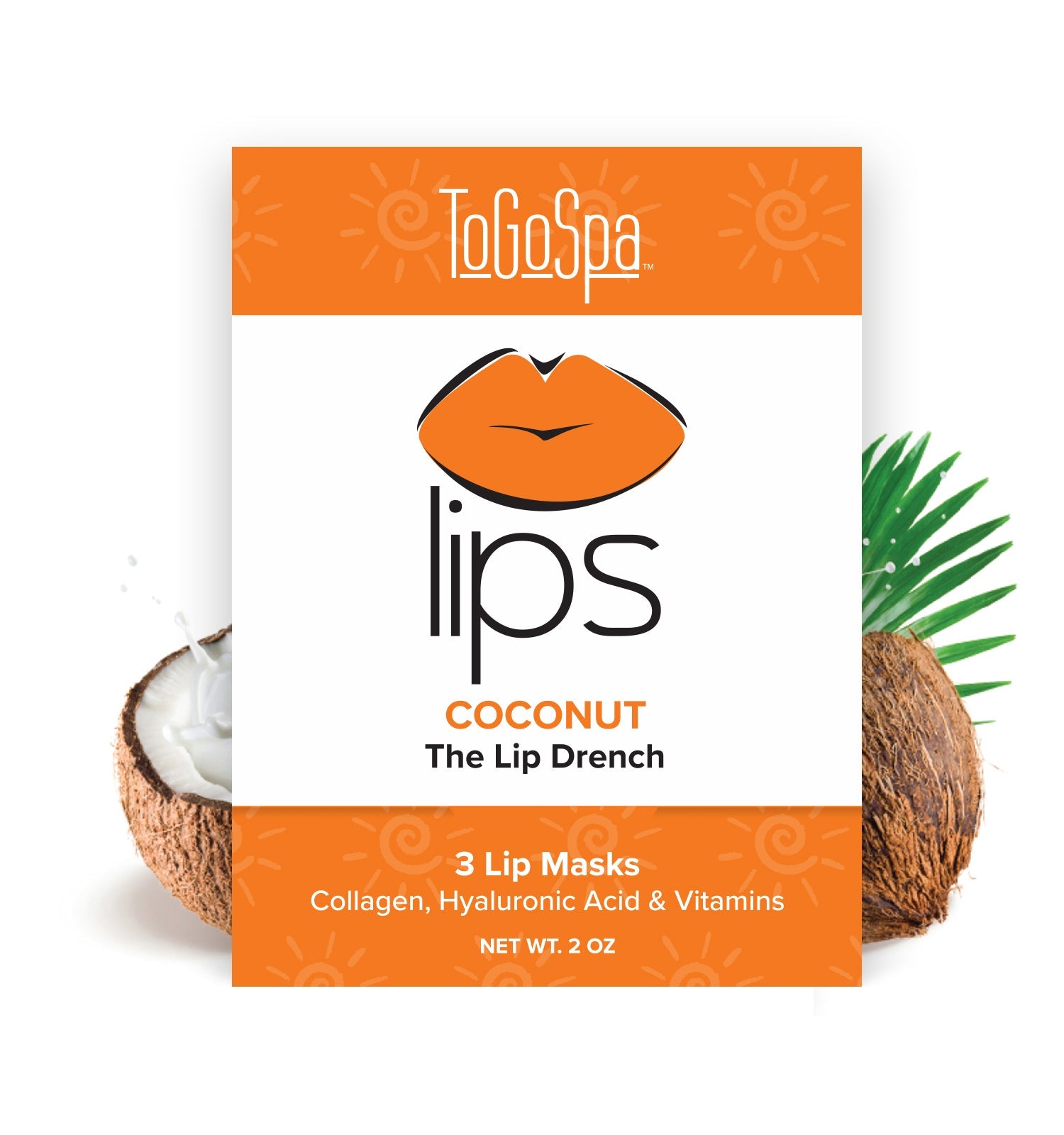 ToGoSpa Lips Coconut