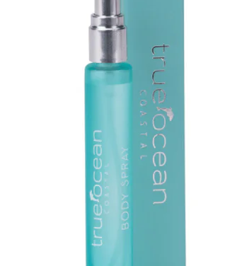 Pocket Size Body Spray – compact, ocean-scented mist designed for on-the-go freshness with clean, coastal notes, available at Be Charmed