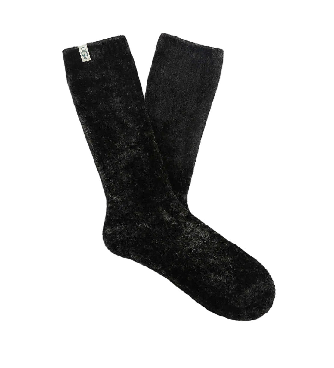 UGG Black Leda Cozy Sock – ultra-soft women’s socks perfect for lounging, layering, or gifting. Available at Be Charmed.