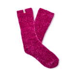 UGG Chroma Pink Leda Cozy Sock – ultra-soft women’s socks perfect for lounging, layering, or gifting. Available at Be Charmed. 