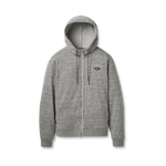 Gray Mens UGG hoodie with a brand logo on a white background. Available at Be Charmed. 
