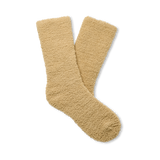 Pair of beige socks on a white background. Available at Be Charmed