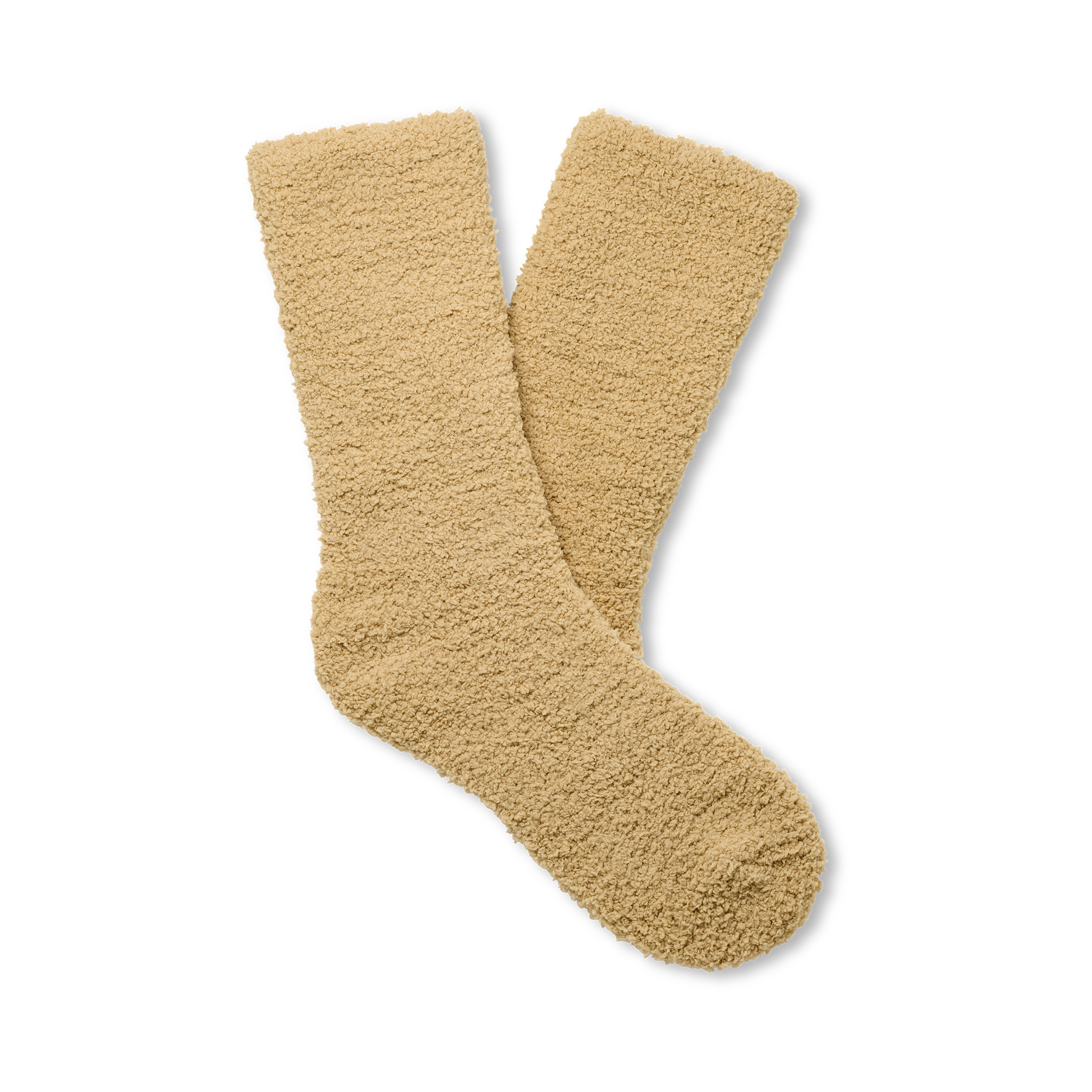 UGG Men’s Muted Brass Fincher Ultra Cozy Crew Sock – plush, cozy men’s crew socks for lounging or layering. Available at Be Charmed.
