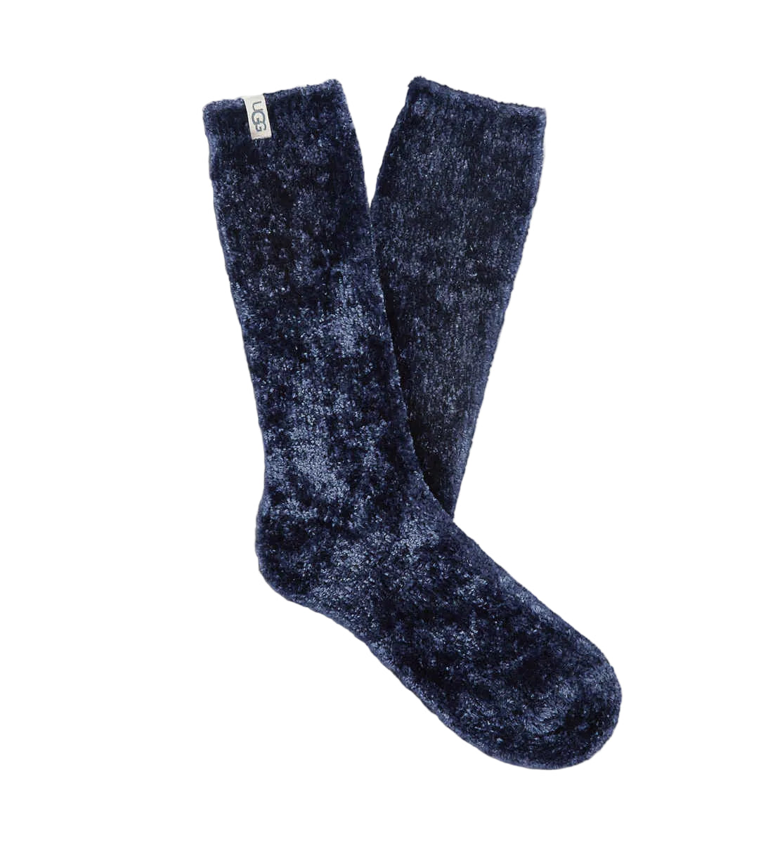 UGG Navy Leda Cozy Sock – ultra-soft women’s socks perfect for lounging, layering, or gifting. Available at Be Charmed.