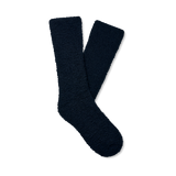 Pair of dark blue socks on a white background. Available at Be Charmed
