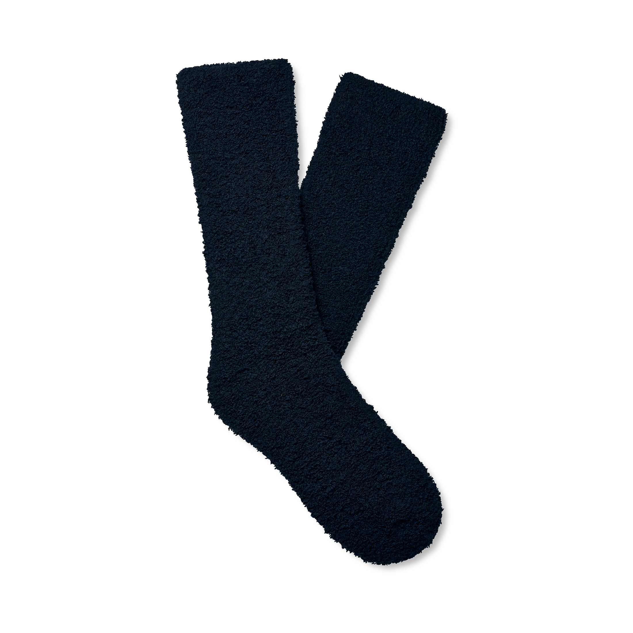 UGG Men’s Navy Fincher Ultra Cozy Crew Sock – plush, cozy men’s crew socks for lounging or layering. Available at Be Charmed.