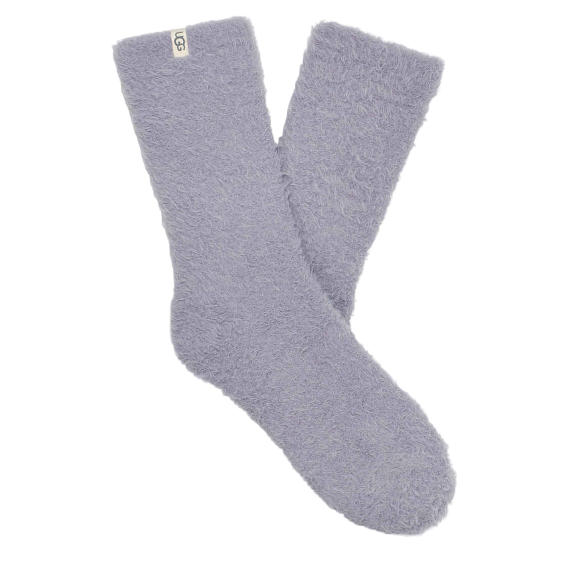 UGG Cloudy Grey Teddi Cozy Crew Sock – plush and cozy women’s socks for lounging, layering, or gifting. Available at Be Charmed.