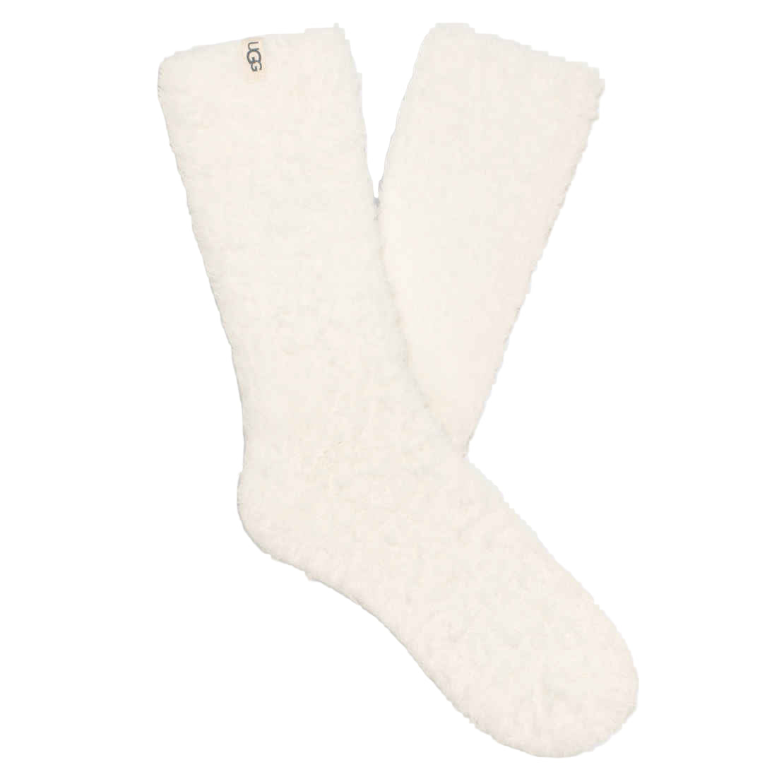 UGG Teddi Cream Cozy Crew Sock – plush and cozy women’s socks for lounging, layering, or gifting. Available at Be Charmed.