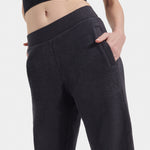UGG Women's Sofiana Mixed Jogger in Ink blue relaxed knit loungewear pant, available at Be Charmed.