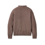 UGG allspice brown knitted sweater on a white background. Available at Be Charmed. 