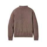UGG allspice brown knitted sweater on a white background. Available at Be Charmed. 
