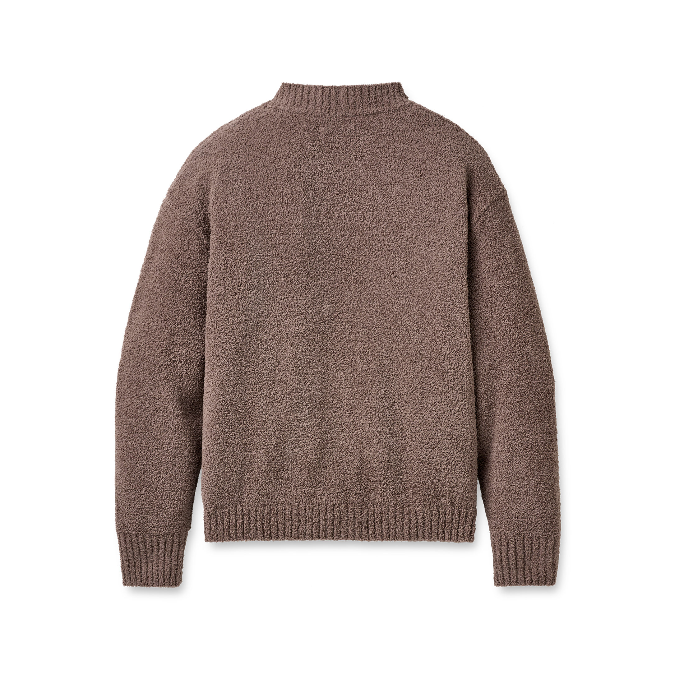 UGG allspice brown knitted sweater on a white background. Available at Be Charmed. 