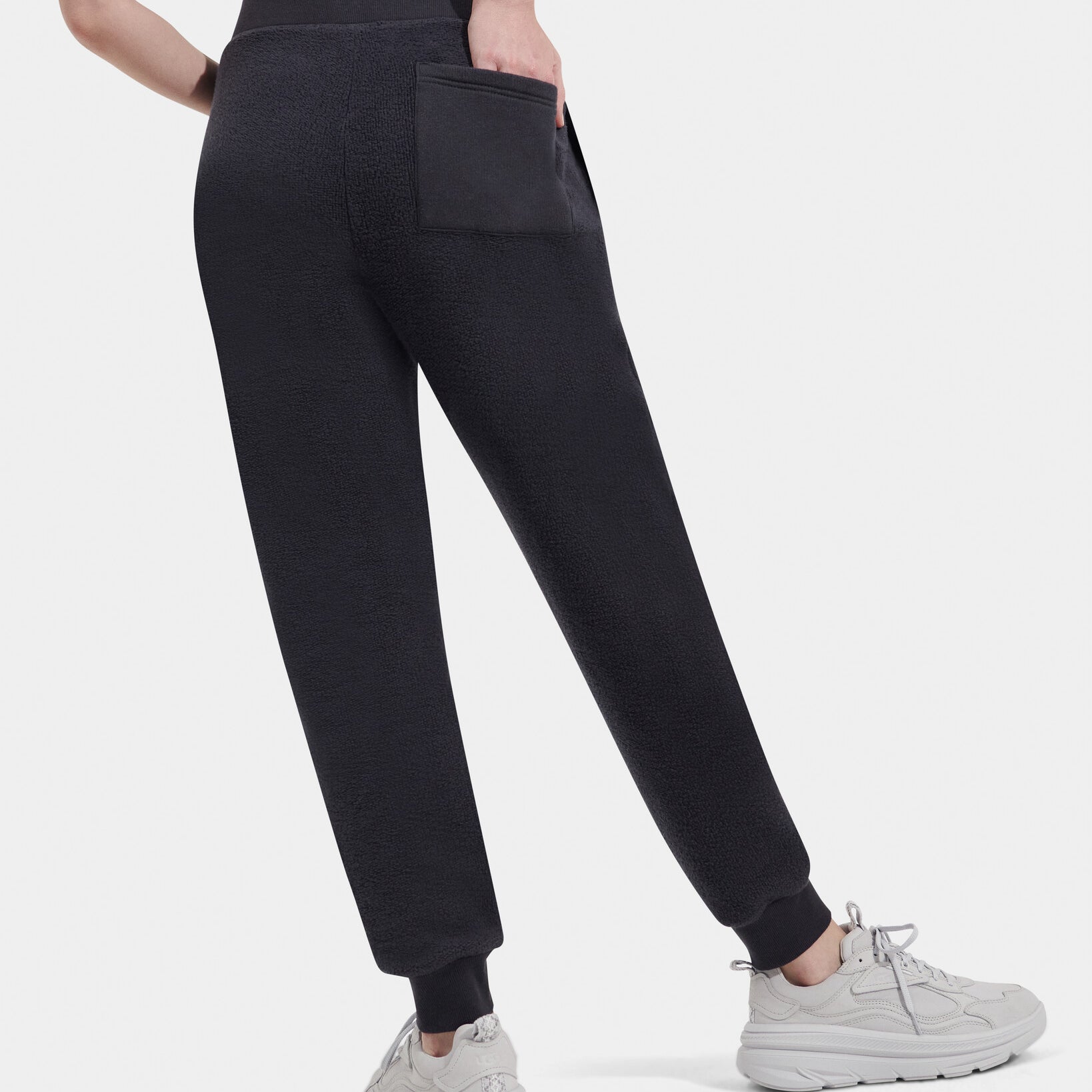 UGG Women's Sofiana Mixed Jogger in Ink blue relaxed knit loungewear pant, available at Be Charmed.