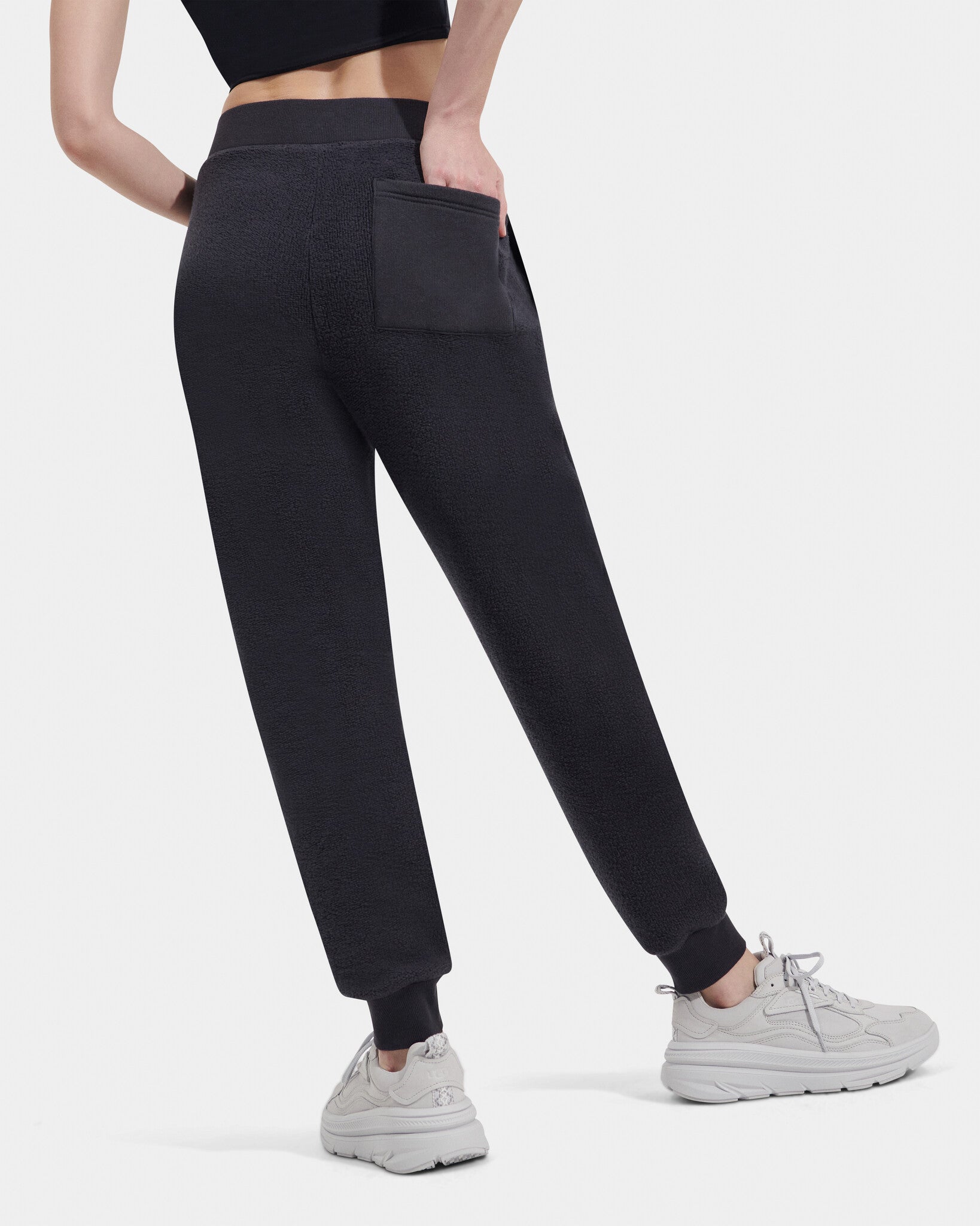 UGG Women's Sofiana Mixed Jogger in Ink blue relaxed knit loungewear pant, available at Be Charmed.