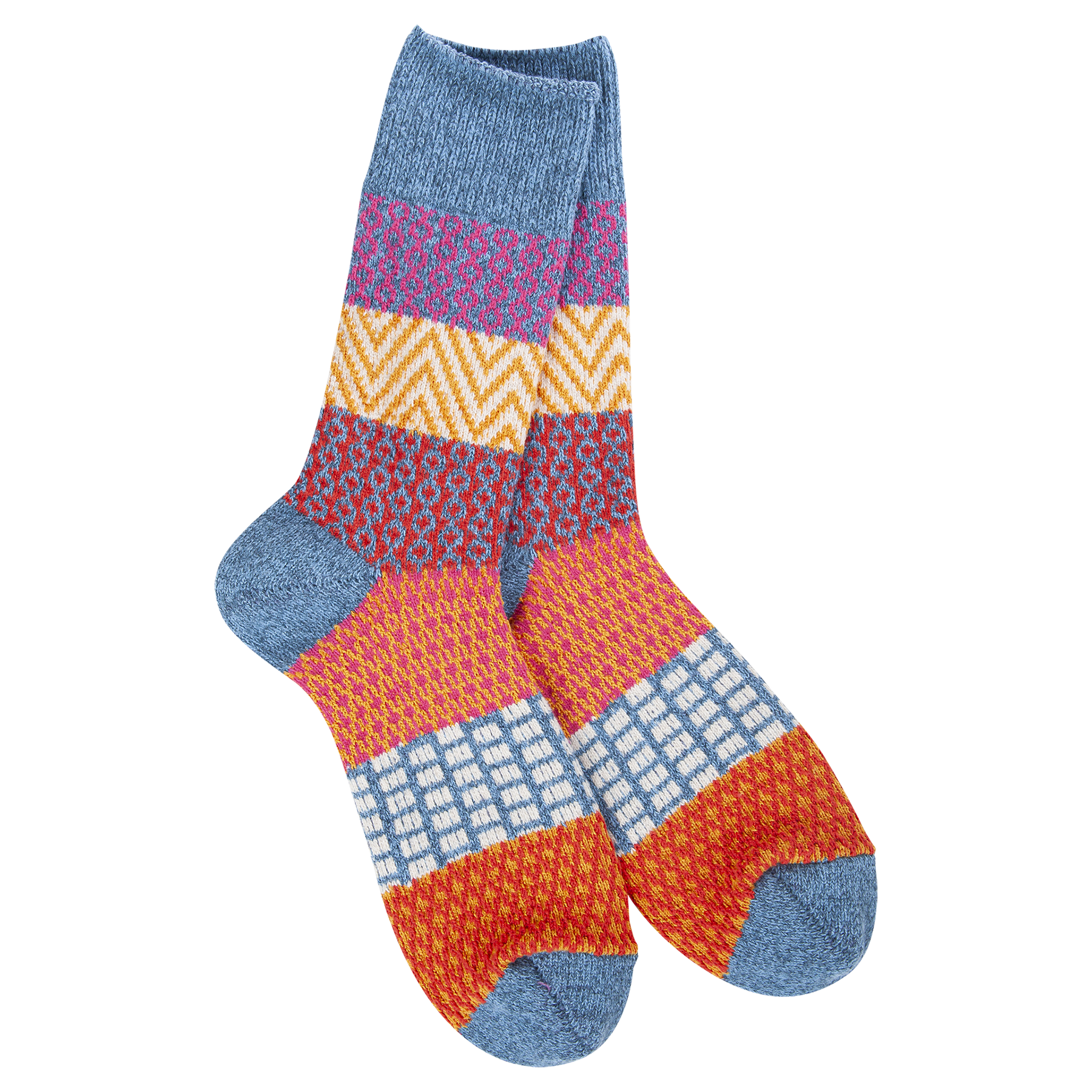 World's Softest Socks Denim Gallery Crew