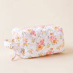 The Darling Effect Essentials Quilted Cosmetic Pouch Endless Daydream Cream