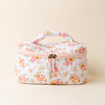The Darling Effect Glam & Go Quilted Cosmetic Bag Endless Daydream Cream