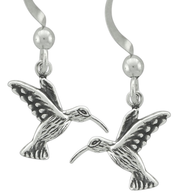 Wheeler Hummingbird Sterling Silver Earrings 
