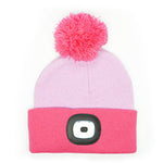 Youth LED Night Scope Beanie Pink