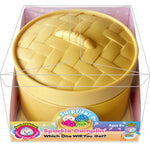 Zorbitz Secret Sparkle Unicorn shaped dumpling glitter squishy toy, available at Be Charmed.