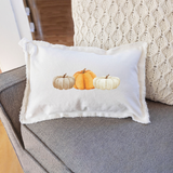 Rustic Marlin - 12x18 Pillow - Fall Pumpkins