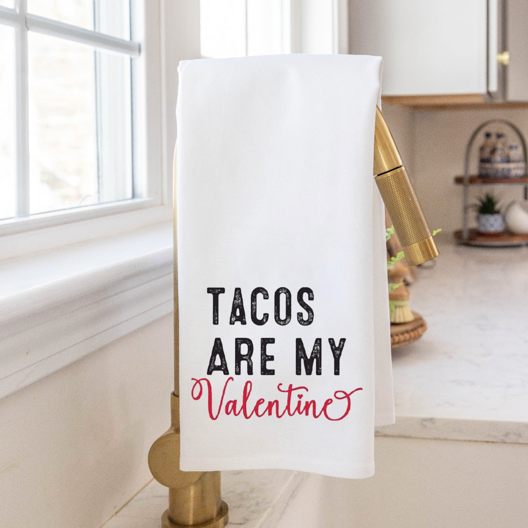 Rustic Marlin Tea Towel Tacos are my Valentine
