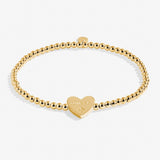 A Littles & Co Gold Caring Nurse Bracelet 