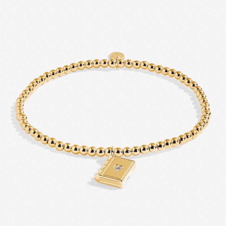 A Littles & Co Gold New Chapter Bracelet 