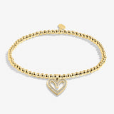 A Littles & Co Gold Happy Mother's Day Bracelet