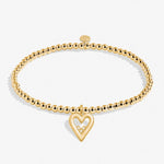 A Littles & Co Gold Happy Birthday Daughter Bracelet