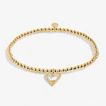 A Littles & Co Gold Happy Birthday Mom Bracelet