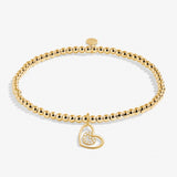 A Littles & Co Gold Happy Birthday Aunt Bracelet