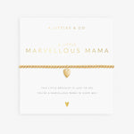 A Littles & Co Gold Marvelous Mama Bracelet on Card