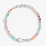 A Littles & Co Children's Silver Happy Little Moments Birthday Wish Bracelet 