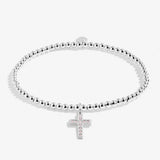 A Littles & Co Silver Children's Faith Bracelet