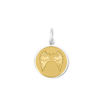 Gold Center Lola Angel Wings Pendant