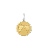 Gold Center Lola Angel Wings Pendant