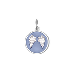 Lola Lavender Angel Wings Pendant 