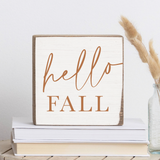 Rustic Marlin - 6 x 6 Block - Hello Fall