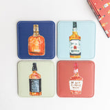 Keva - Coasters - Bourbon Trail - Set/4