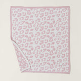 Barefoot Dreams - CozyChic BITW Baby Blanket - 30x32 - Dusty Rose/Cream