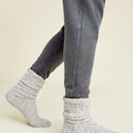 Barefoot Dreams Warm Gray CozyChic Men's Socks
