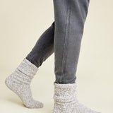 Barefoot Dreams Warm Gray CozyChic Men's Socks