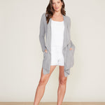 Barefoot Dreams Dove Gray CozyChic Lite Island Wrap