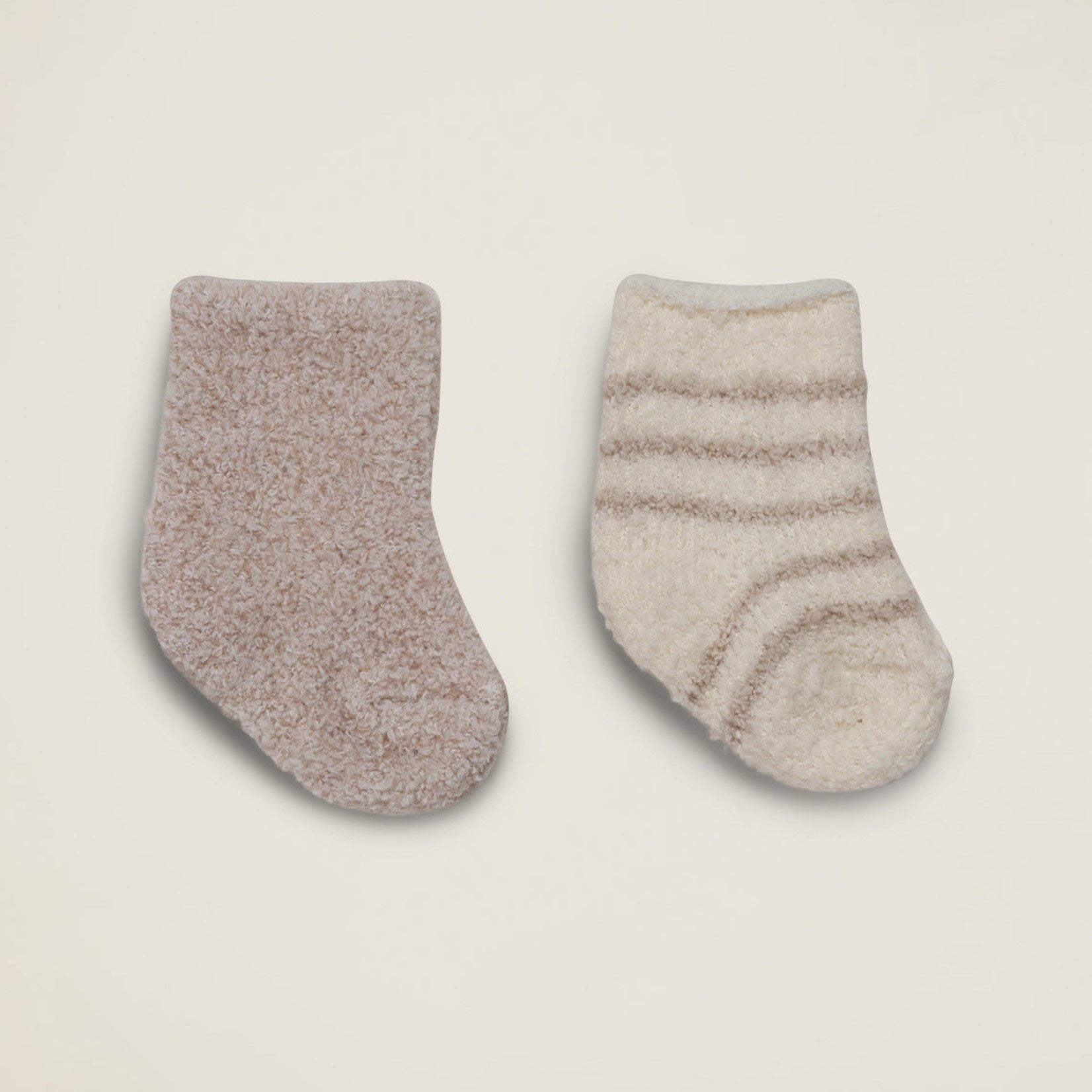 Barefoot Dreams Stone Infant Socks