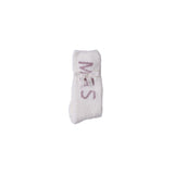 Barefoot Dreams CozyChic Mrs Socks in Pearl Teaberry—plush cozy women’s socks. Available at Be Charmed