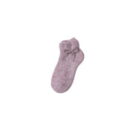 Barefoot Dreams Teaberry CozyChic Heathered Tennis Socks—plush cozy everyday socks. Available at Be Charmed