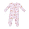 Angel Dear baby footie with fairy tale design on a white background. Available at Be Charmed