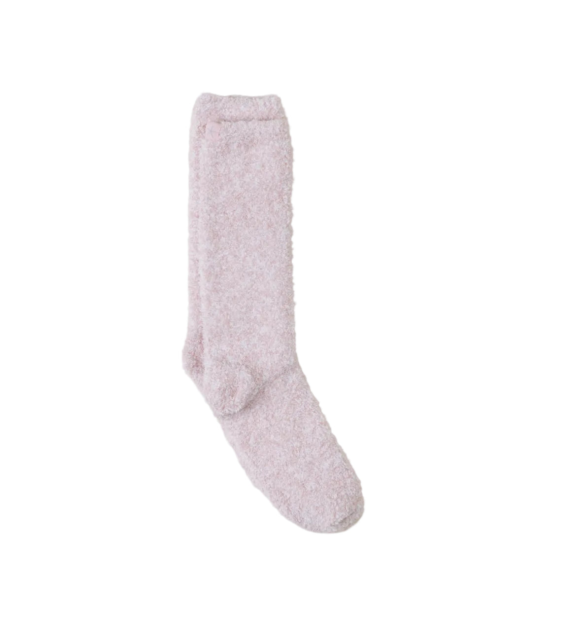 Barefoot Dreams - CozyChic - Dusty Rose/White Heathered Socks available at Be Charmed