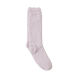 Barefoot Dreams - CozyChic - Dusty Rose/White Heathered Socks available at Be Charmed